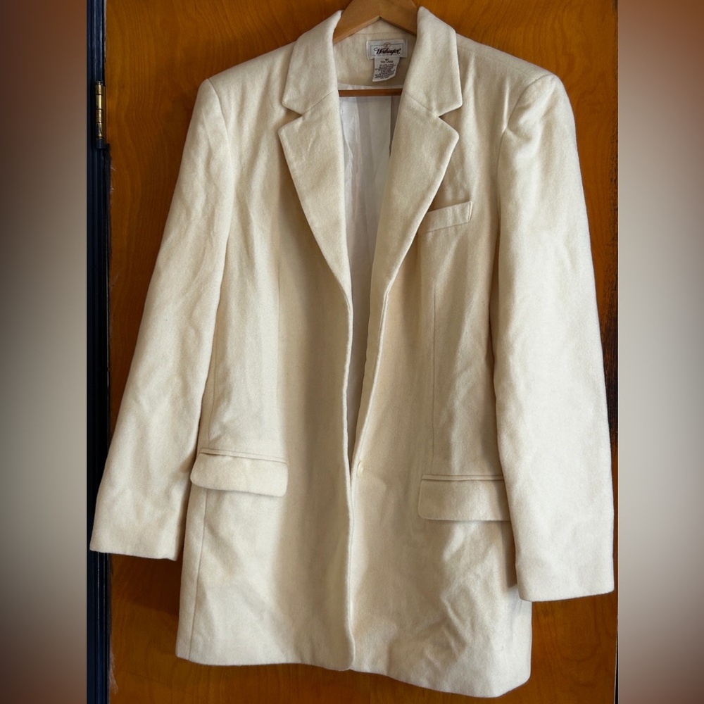 Cream colored Worthington Coat